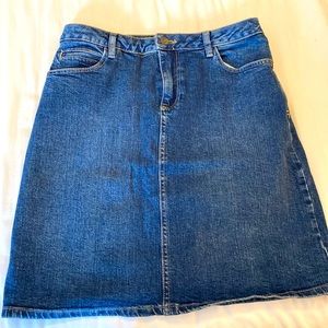 Fat Face jean skirt